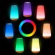 LED Night Light with Remote and Touch Control, Dimmable RGB Color Changing Lamp