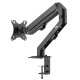 Maclean MC-906 Desk Monitor Mount, 17\"-27\", 2-7kg, Black
