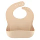 Kids Silicone Tableware Set Owl, 8 Pieces, Beige