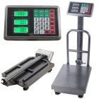 Electronic Warehouse Scale with Backrest 100kg LCD, Gray