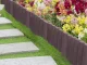 Garden Palisade Flowerbed Barrier Fence 215cm, Set of 8 Elements