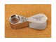 30x Jeweler\'s Loupe with 2 LED Lights, Folding Pocket Magnifier for Jewelry and Coins