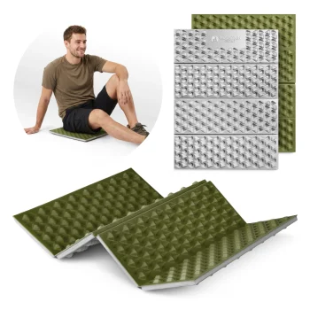 Mountain Goat Folding Hiking Seat Mat 40 x 30 x 2 cm, Olive