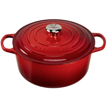 Le Creuset Signature Round Casserole 28 cm, 6.7 L, Cerise