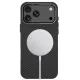 Tech-Protect Ion Carbon MagSafe Case for iPhone 18 Pro Max / 17 Pro Max - Black and Silver