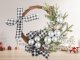 Christmas Wreath with Decorations for Door and Wall, 30 cm