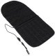 Heated Car Seat Cover with 2 Heat Settings, 12V, Black