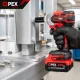 OPEX TOOLS OPX28009 Cordless Impact Wrench 21V 350Nm with 2 Batteries