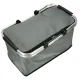 Foldable Thermal Picnic Basket, 25L, Grey