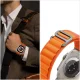 Tech-Protect Nylon Pro Strap for Apple Watch (42/44/45/49 mm), Titanium Olive