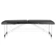 Activfizjo Komfort 2-Segment Folding Massage Table, Black