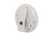 Electronic Kitchen Timer with LCD Display and Magnet, White