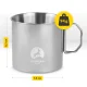 Mountain Goat Stainless Steel Camping Mug 350 ml