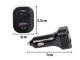 USB-c 30w and USB-a 15w fast car charger for cigarette lighter socket