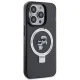 Karl Lagerfeld iPhone 15 Pro Case Ring Stand Karl & Choupette MagSafe, Black