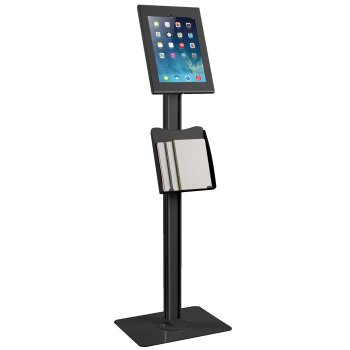 Maclean Floor Stand for iPad Pro 12.9" (Gen 3), Black