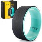 4Fizjo DHARMA Yoga Wheel 32.5 cm, Green/Black