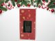 Christmas LED Lantern with Glitter Tree Decoration, Green