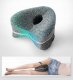 Anatomical Orthopedic Knee Leg Cushion Pillow with Memory Foam, Pink