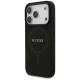 Guess Saffiano Classic Logo MagSafe Case for iPhone 17 Pro Black
