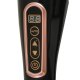Wireless vibrating back massager with 6 heads, 6-in-1, black