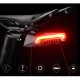 Rockbros LKWD-R1 Rear Bike Light with Laser and Remote Control, Black