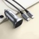 Ugreen CD130 USB-A / USB-C 30W Car Charger - Gray