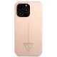 Guess Silicone Triangle Case for iPhone 13 Pro Max, Pink