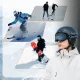 Qunature 10130003004 Ski and Snowboard Helmet 54-58 cm - Black