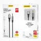 Dudao Lightning to 3.5mm Mini Jack Audio Cable 1m, Gray (L11PRO)