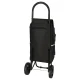 Shopping Trolley Bag on Wheels 95cm Black