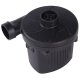 Electric air pump for inflatable mattresses and balls, 230V, black