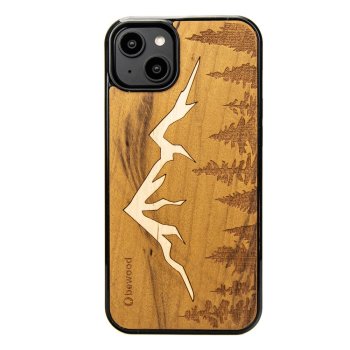 Apple iPhone 15 Plus 6.7'' Bewood Mountains Imbuia Wood and Resin Case Cover | Telefona Maciņš Vāks Apvalks Bampers