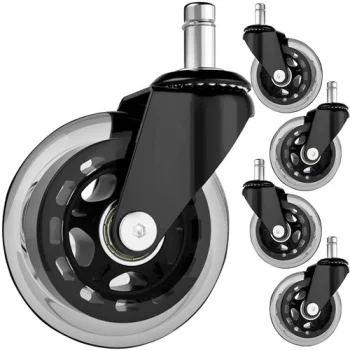 Malatec Office Chair Castors, 5 Pcs