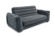 Intex 66552 2-in-1 Inflatable Sofa Bed Queen Size, Gray