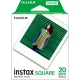 Fujifilm instax SQUARE Instant Film Twin Pack (20 Sheets) White