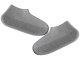 Waterproof Silicone Shoe Covers, Size M (35-38), Grey