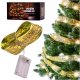 Ziemassvētku eglītes rotājums, dekoratīvā LED lente ar baterijām, 10m 100LED, Silti balta | Christmas Tree Lights...