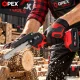 Cordless Chainsaw OPEX TOOLS OPX28026 6\" 21V 2x 1.5Ah, Red/Black