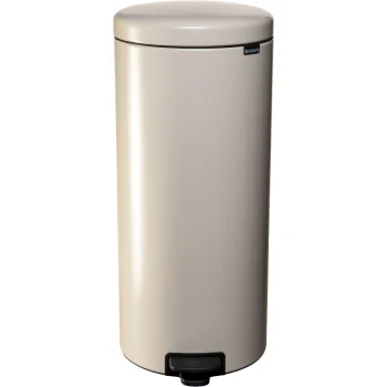 Šiukšliadėžė su pedalu Brabantia Newicon 30 l, šviesiai smėlinė