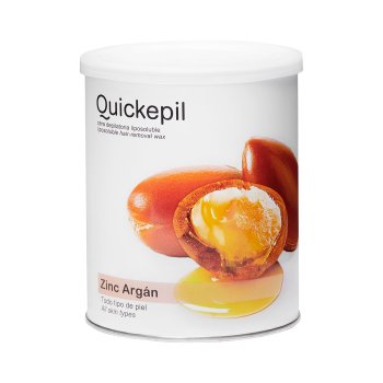 Professional Depilatory Wax Quickepil 800ml, Zinc-Argan