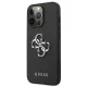 Guess Saffiano 4G Metal Logo Case for iPhone 13 Pro / 13, Black