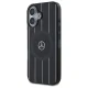 Mercedes iPhone 16 Case Double Layer Crossed Lines MagSafe, Black