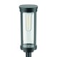 Solar Garden Path Light Forever Light SUNARI FLS-97 Classic Post LED 3000K 500mAh, Black