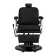 Gabbiano Carlos Extra Barber Chair, Black