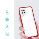Case for Samsung Galaxy A42 5G Hybrid Armor Clear 3 in 1, Red