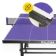 VECTOR+ FALCON Folding Indoor Ping Pong Table, Navy Blue