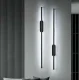 Linear LED Wall Lamp 60cm 11W 6000K Black