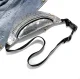 Waterproof Waist Bag (Fanny Pack) BQ58A, Silver