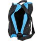 Skate Bag for Ice Skates, Roller Skates and Ski Boots, Black and Blue